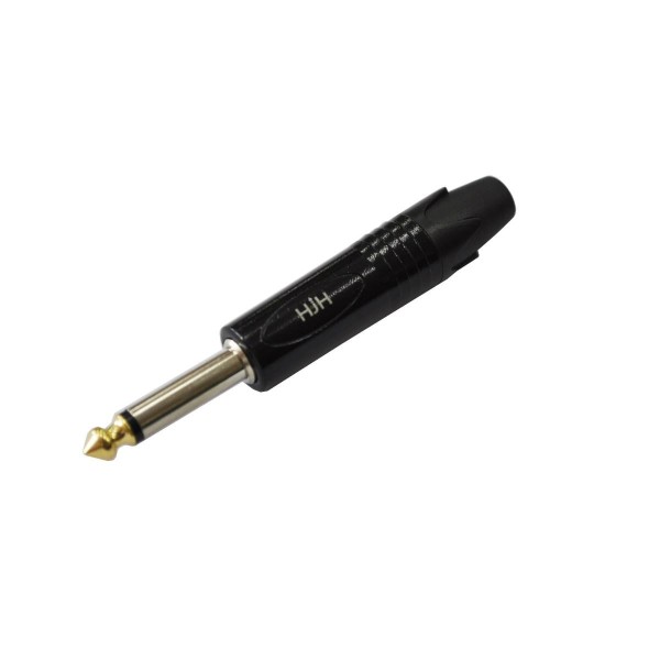 Encontraproduto.com.br - Conector Plug P10 Mono HJ-022/HJ-018 - HJH