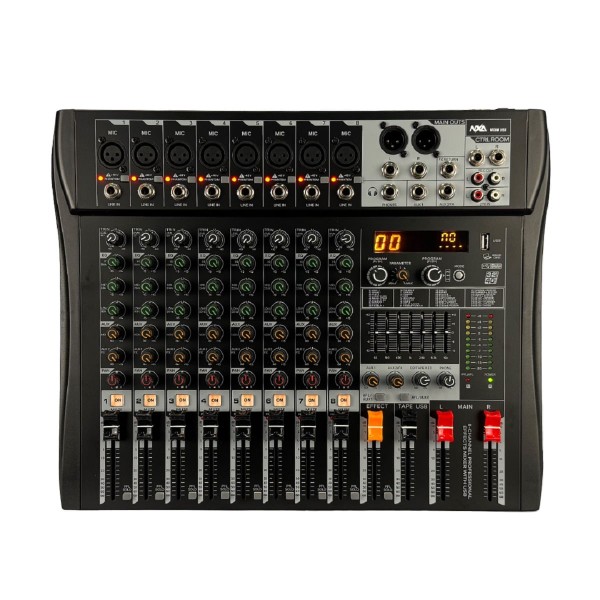 Encontraproduto.com.br - Mesa de Som 8 Canais Com Bluetooth, EFX e USB MGB-8 USB - NXA