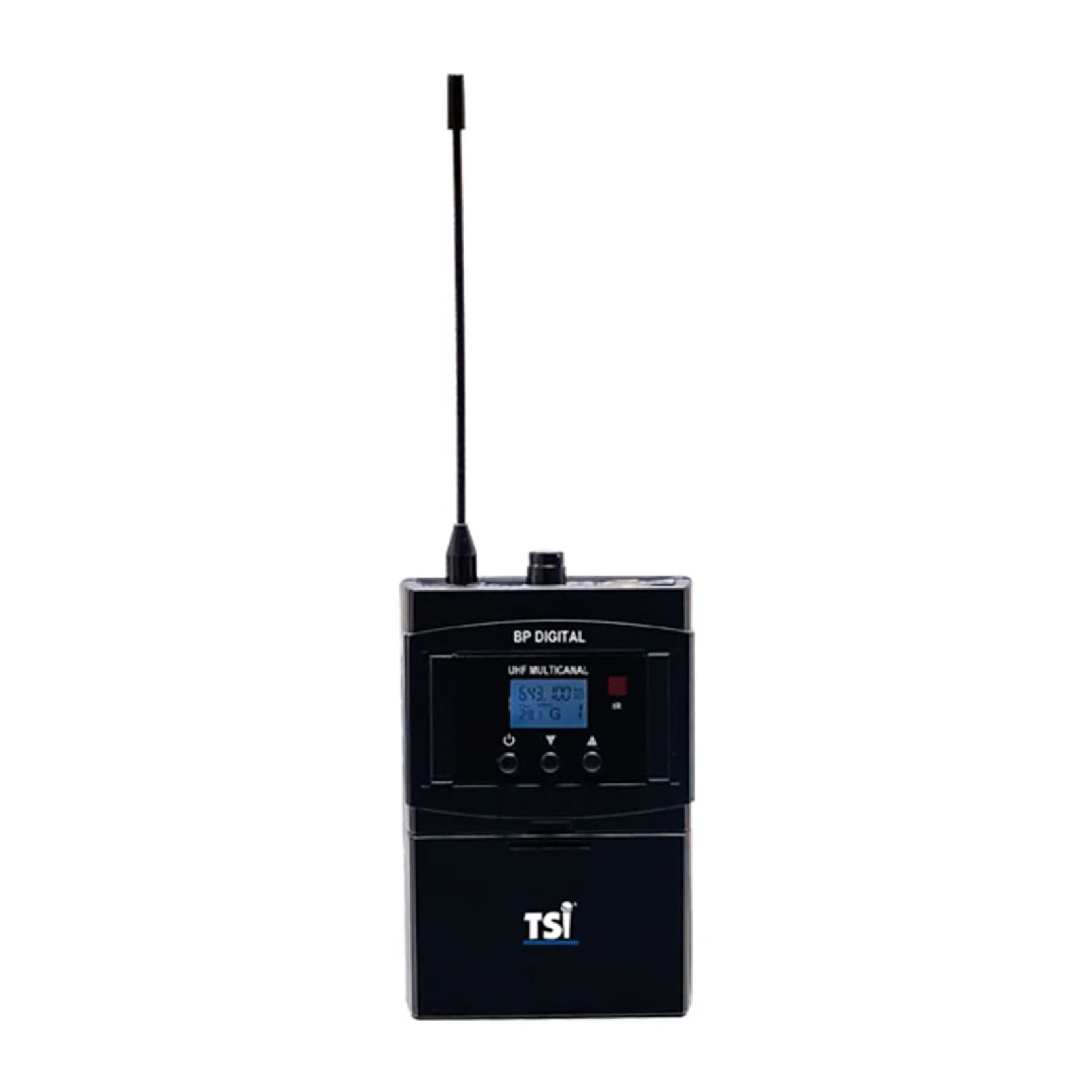 Encontraproduto.com.br - Microfone Sem Fio Duplo 800 Canais TSI-1500-CLI - TSI