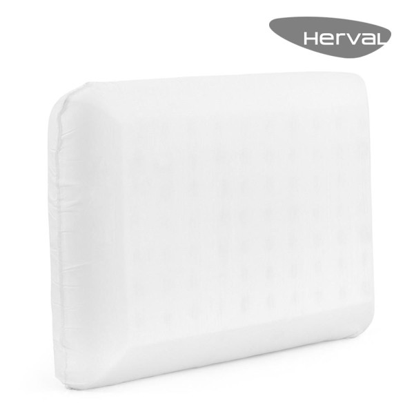 Encontraproduto.com.br - Travesseiro de Latex Herval Maresia, Espuma Látex, 70x40 cm