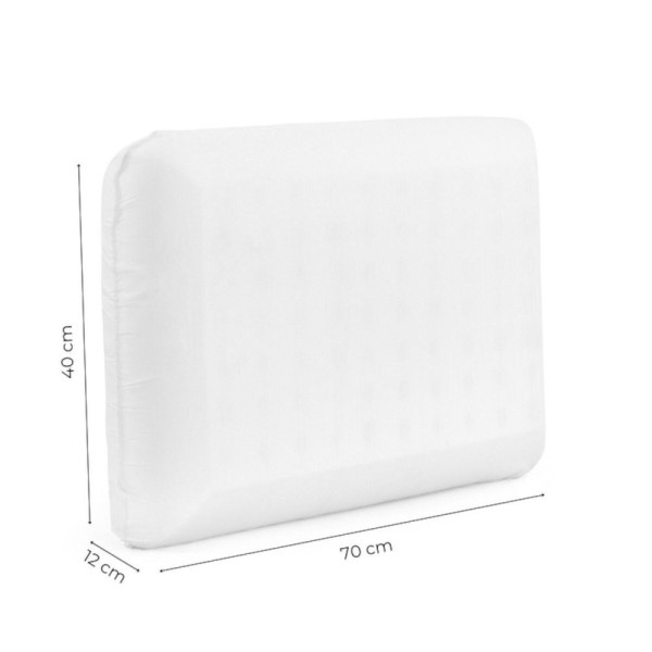 Encontraproduto.com.br - Travesseiro de Latex Herval Maresia, Espuma Látex, 70x40 cm