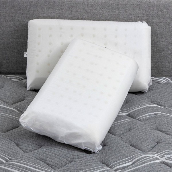 Encontraproduto.com.br - Travesseiro de Latex Herval Maresia, Espuma Látex, 70x40 cm