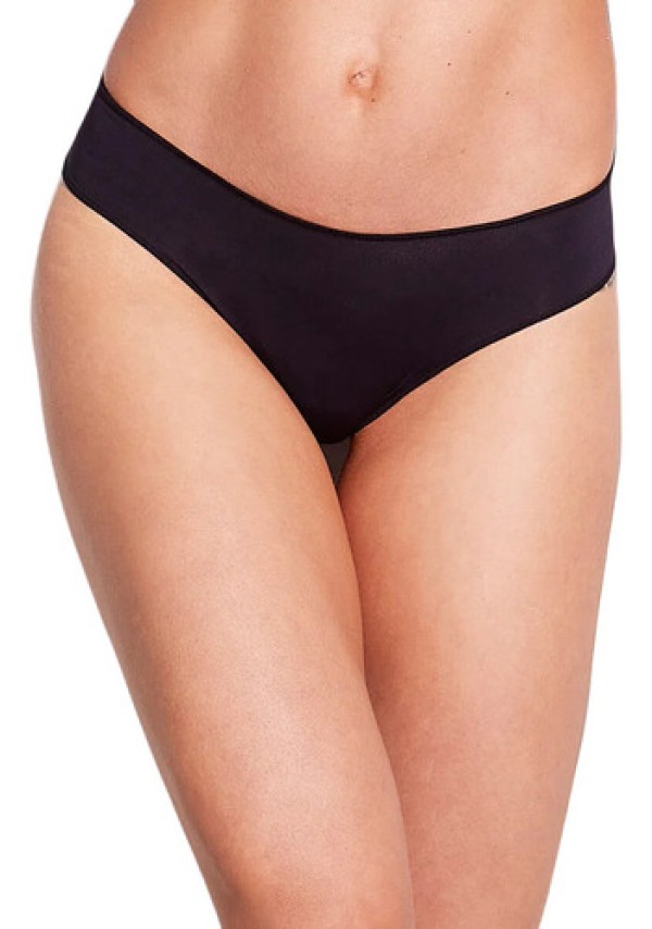 Calcinha Fio Dental Hope Lateral Larga 37084 Preto Un