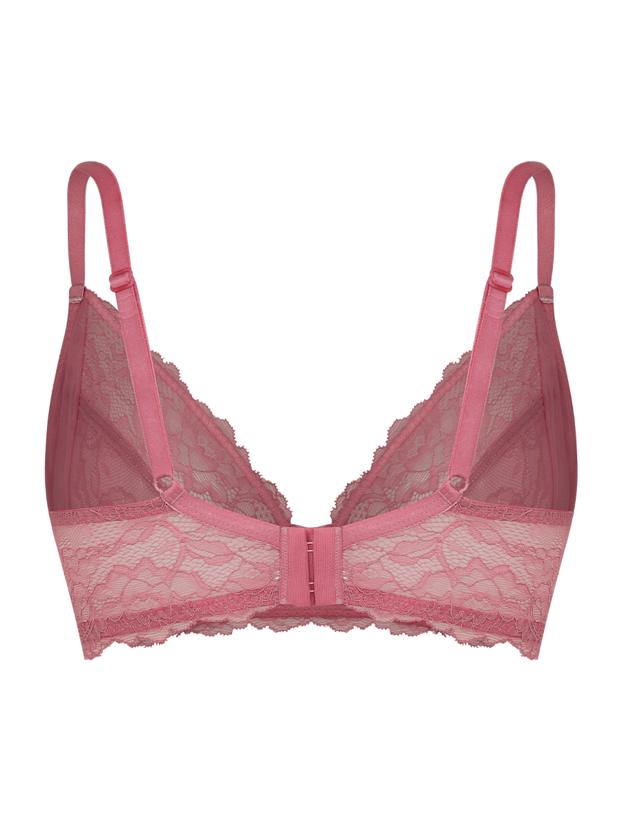 Encontraproduto.com.br - Sutiã Meia-taça Sem Bojo Com Aro Em Renda Na Sua Medida – Taça Rosa Collant