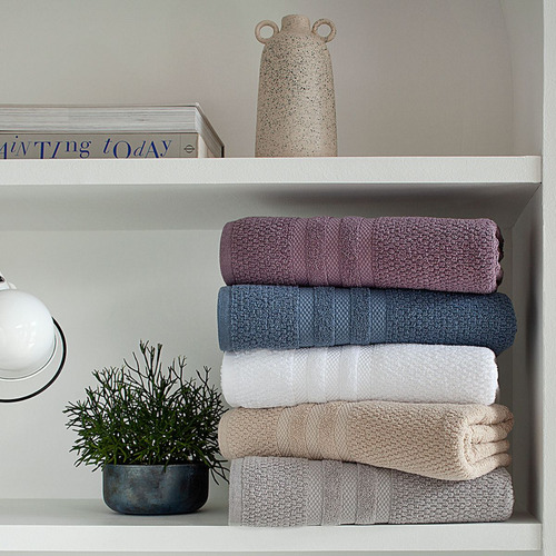Encontraproduto.com.br - Jogo De Toalha 5 Peças Buddemeyer Vanilla Extra Soft Azul