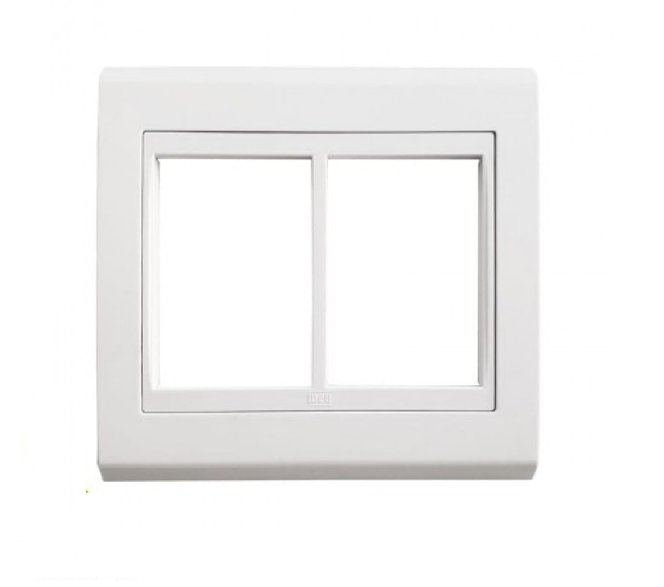 Encontraproduto.com.br - Placa 4x4 com 6 Postos sem Suporte Refinatto Weg Branco Acetinado
