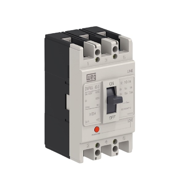 Disjuntor 3P 40A 15Ka 380V Dwp63L403 14256725 Weg