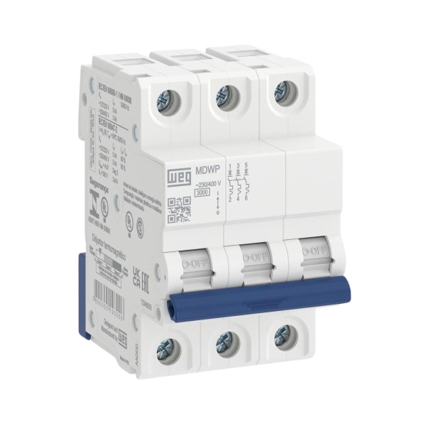 Disjuntor 3P 50A 15Ka 380V Dwp63L503 14256726 Weg