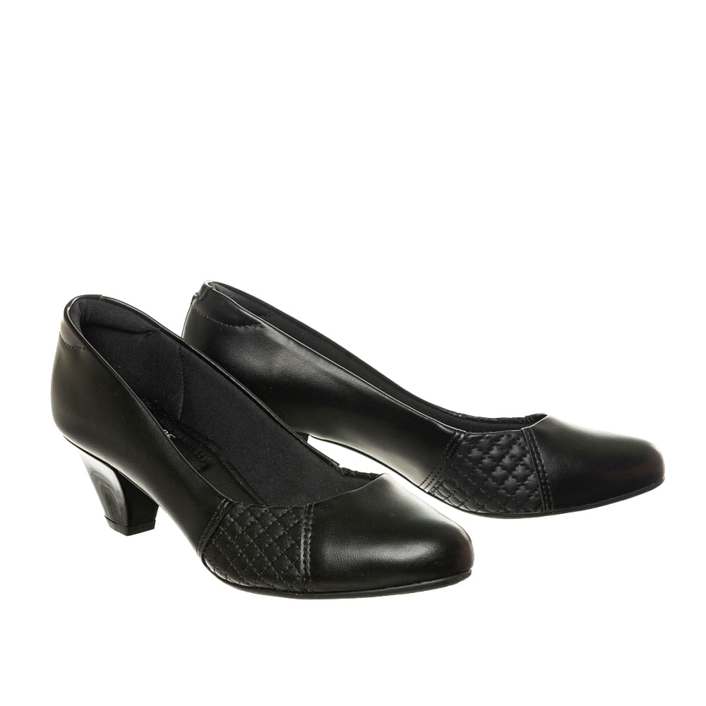 Encontraproduto.com.br - Sapato Scarpin Modare Preto Feminino