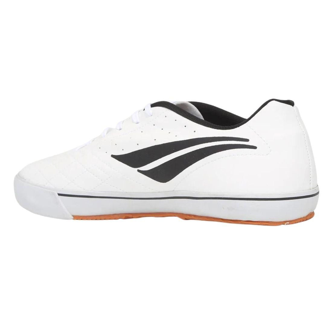 Encontraproduto.com.br - Chuteira Penalty ATF Americas IX Futsal Masculina - Branco e Preto