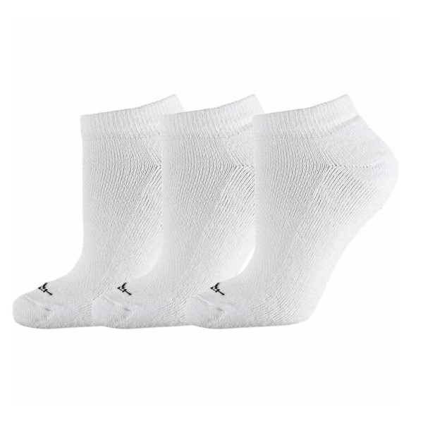 Meia Penalty Esportiva Cano Baixo Kit 3 Pares X - Branco - 33-38