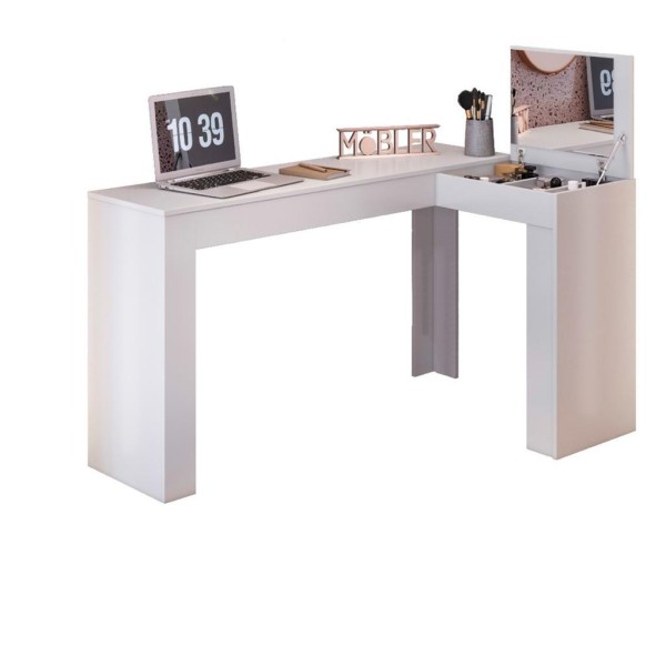 Encontraproduto.com.br - Escrivaninha com Camarim Stela Belaflex