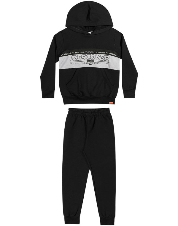 Conjunto Elian Infantil Menino Inverno com Estampa Discover 4/8 - 241239