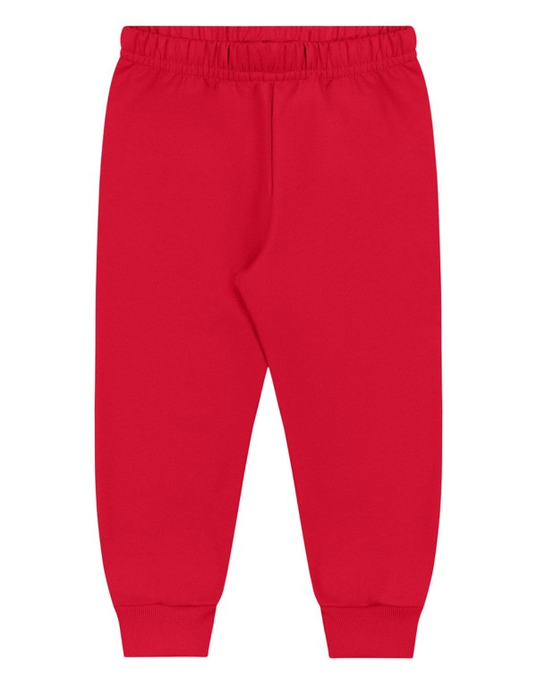 Calça Moletom Flanelado Elian Infantil Menina Inverno Básica volta às Aulas 1/3 - 50059