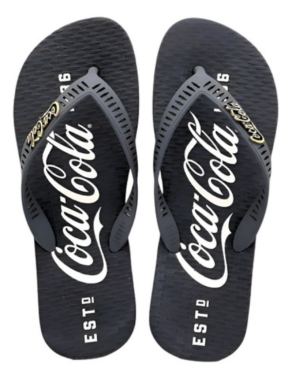 Sandália Casual N°40/41 Coca-Cola 1886 Branco (MP)