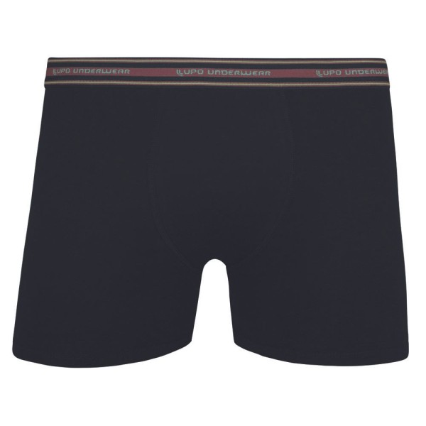 Cueca Boxer Preta P Algodão Lupo