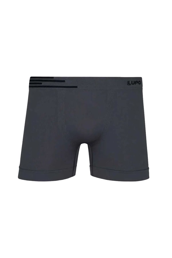 Cueca Lupo Boxer 1un Cinza/P