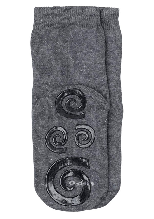 Encontraproduto.com.br - Meia Infantil Lupo Algodão Home Socks Atoalhada 2940 Cinza Chumbo