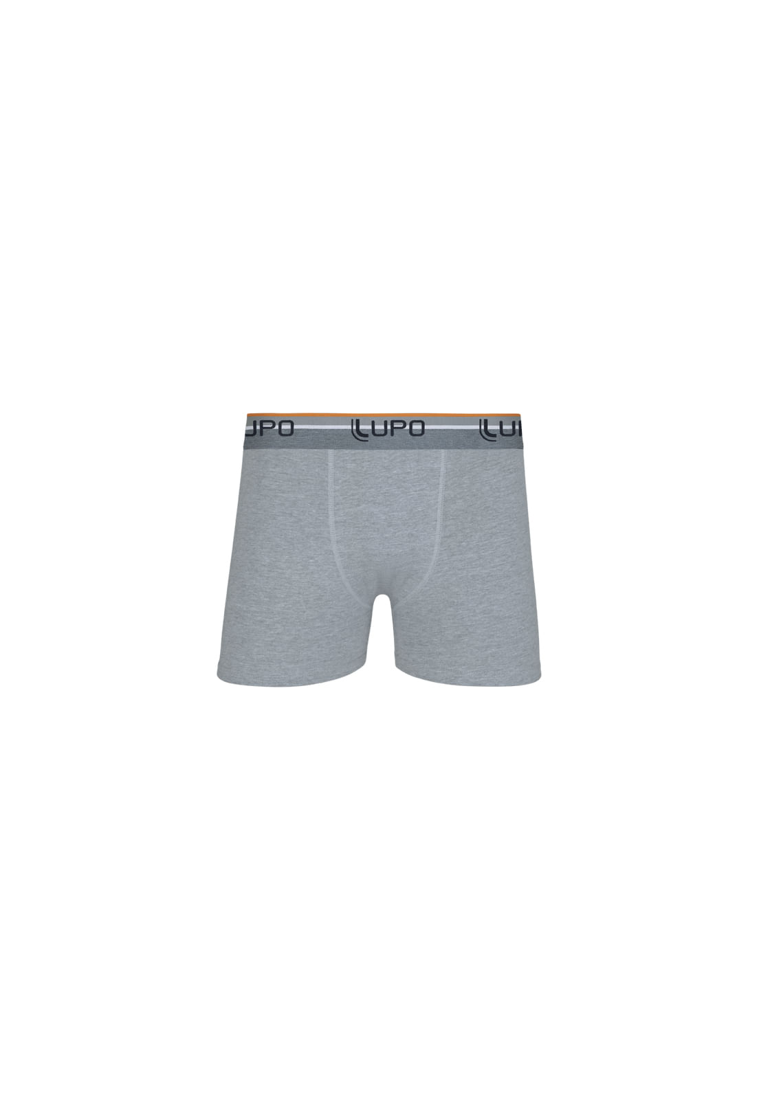 Cueca Lupo Boxer Algodão Cinza