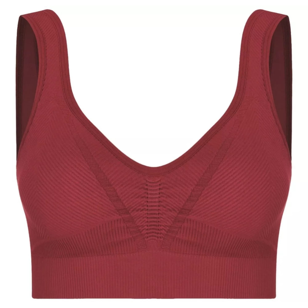 Encontraproduto.com.br - Top Lupo AF Basic com Bojo Academia Feminino 71843