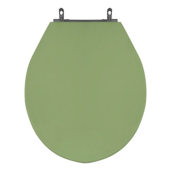 Encontraproduto.com.br - Assento Sanitário Poliéster Para Louça Ravena-izy (deca) Aço Verde Malva