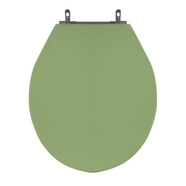 Encontraproduto.com.br - Assento Sanitário Poliéster Para Louça Ravena-izy (deca) Aço Verde Malva