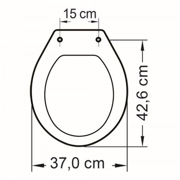 Encontraproduto.com.br - Assento Sanitário Poliéster Para Louça Ravena-izy (deca) Aço Verde Malva