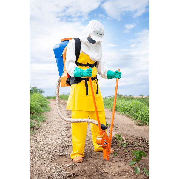 Encontraproduto.com.br - Aplicador Costal De Fertilizantes Manual Jacto 18l - Gm-12