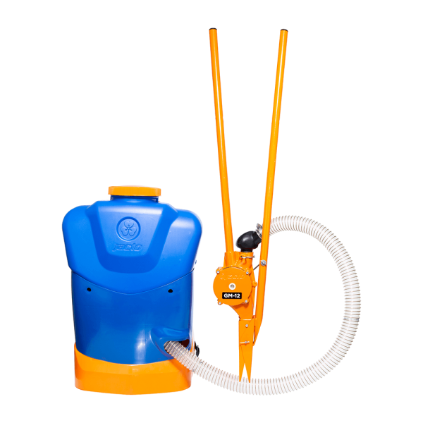 Encontraproduto.com.br - Aplicador Costal De Fertilizantes Manual Jacto 18l - Gm-12