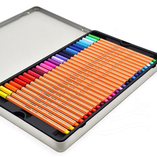 Encontraproduto.com.br - ESTOJO CANETA POINT 88 50 CORES R.543400