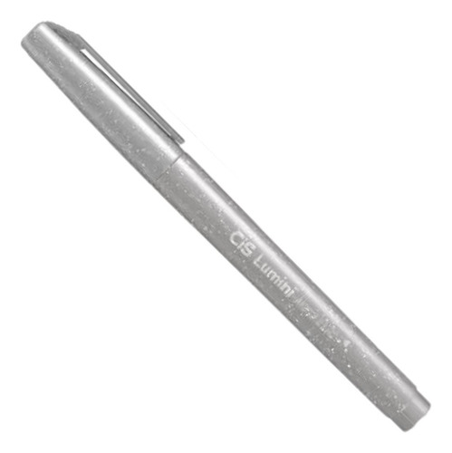 Encontraproduto.com.br - Marca Texto Lumini Metallic Prata CIS
