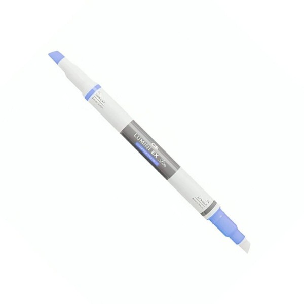 Encontraproduto.com.br - Caneta Marca-texto Apagável Cis Lumini Ex Slim Azul