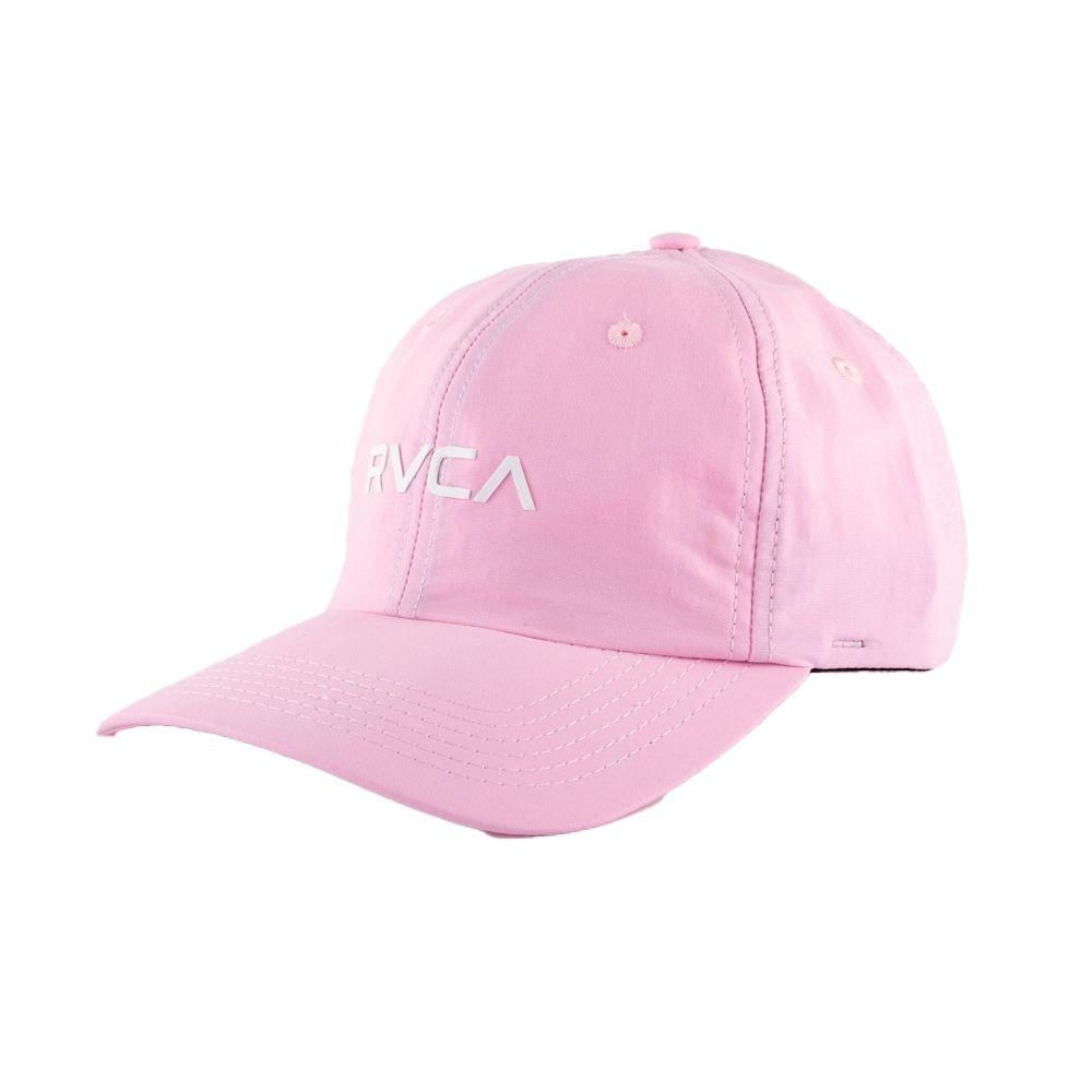 Encontraproduto.com.br - Boné RVCA Aba Curva RVCA Strapback Rosa