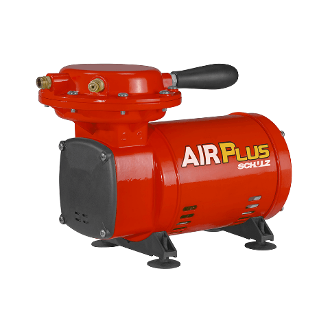 Encontraproduto.com.br - Motocompressor MS 2,3 Ar Direto c/ Kit 220V Vermelho Schulz