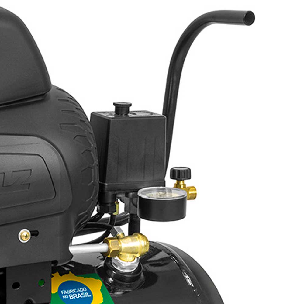 Encontraproduto.com.br - Compressor Ar Motocompressor CSI- 8,6/25 2HP PRATIKO Monofásico Schulz