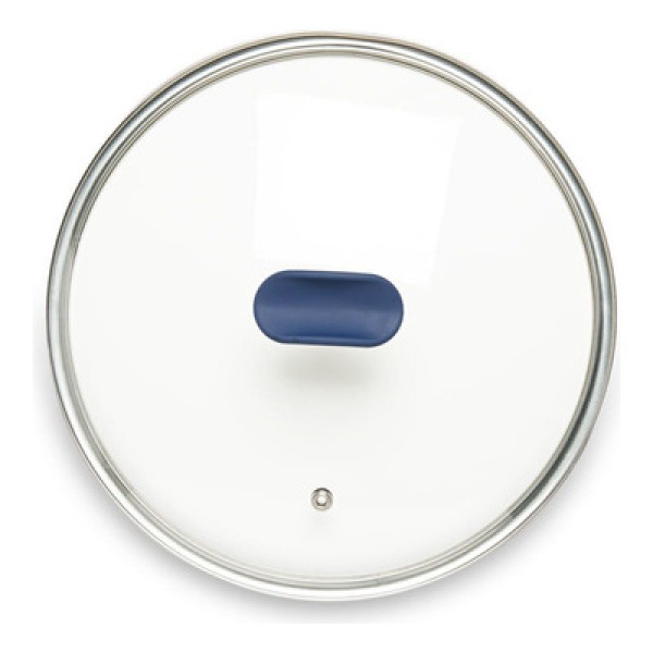 Tampa de Vidro Ichef Polishop - Shark Series - 28Cm - Azul | Azul 28 cm