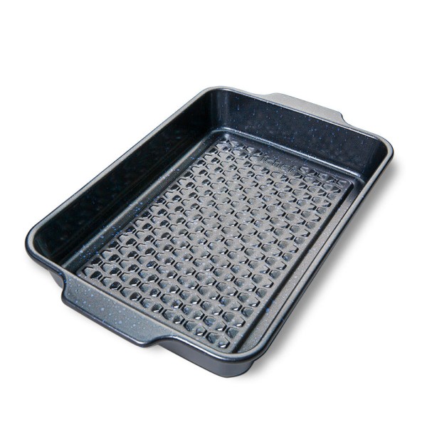 Encontraproduto.com.br - Assadeira Retangular Ichef Polishop - Shark Series - 33Cm