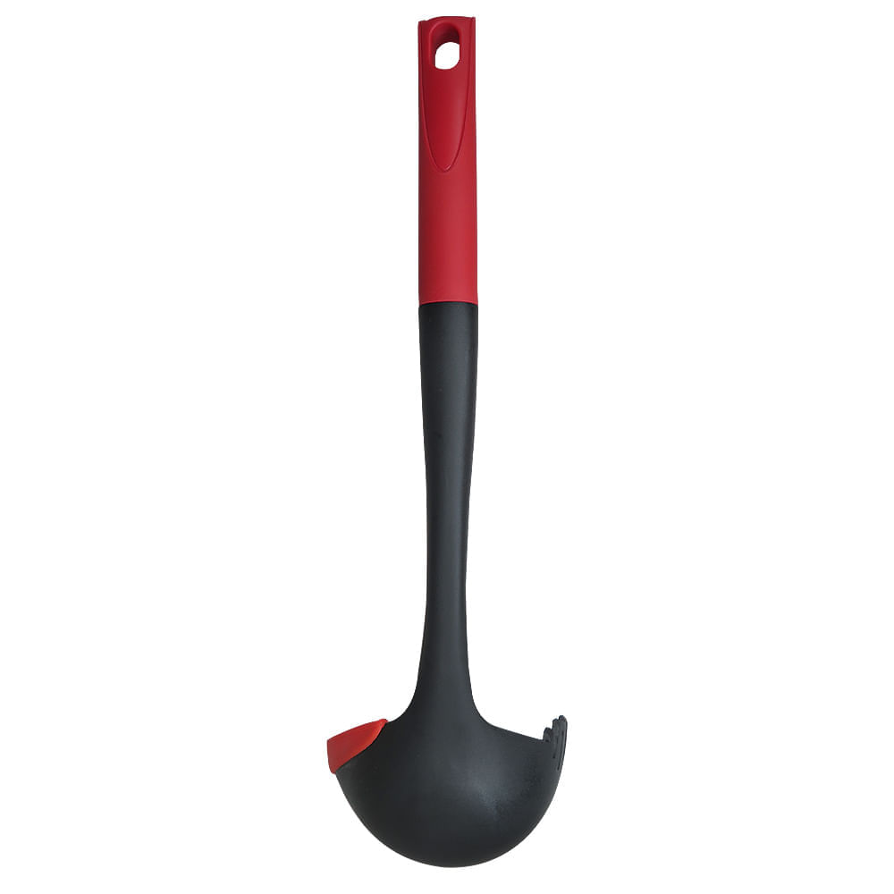 Encontraproduto.com.br - Concha de Silicone Ichef Polishop - Red | Red Ichef