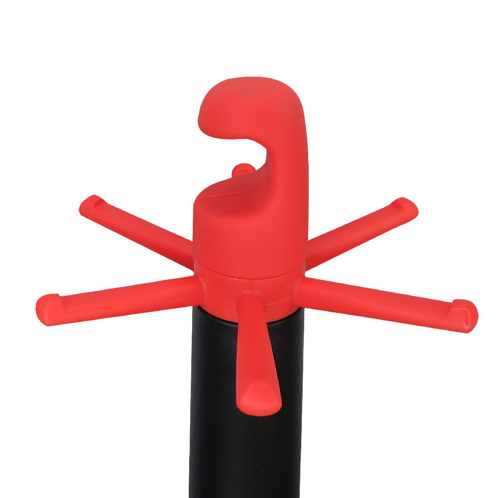 Encontraproduto.com.br - Suporte para Utensílios de Silicone Ichef Polishop - Red |Red Ichef