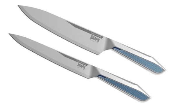 Conjunto De Facas Ichef Professional Cut Inox Duo