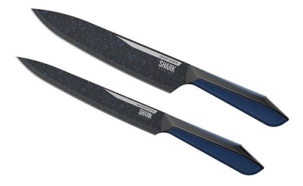 Conjunto de Facas Ichef Polishop - Special Cut - Blue Duo