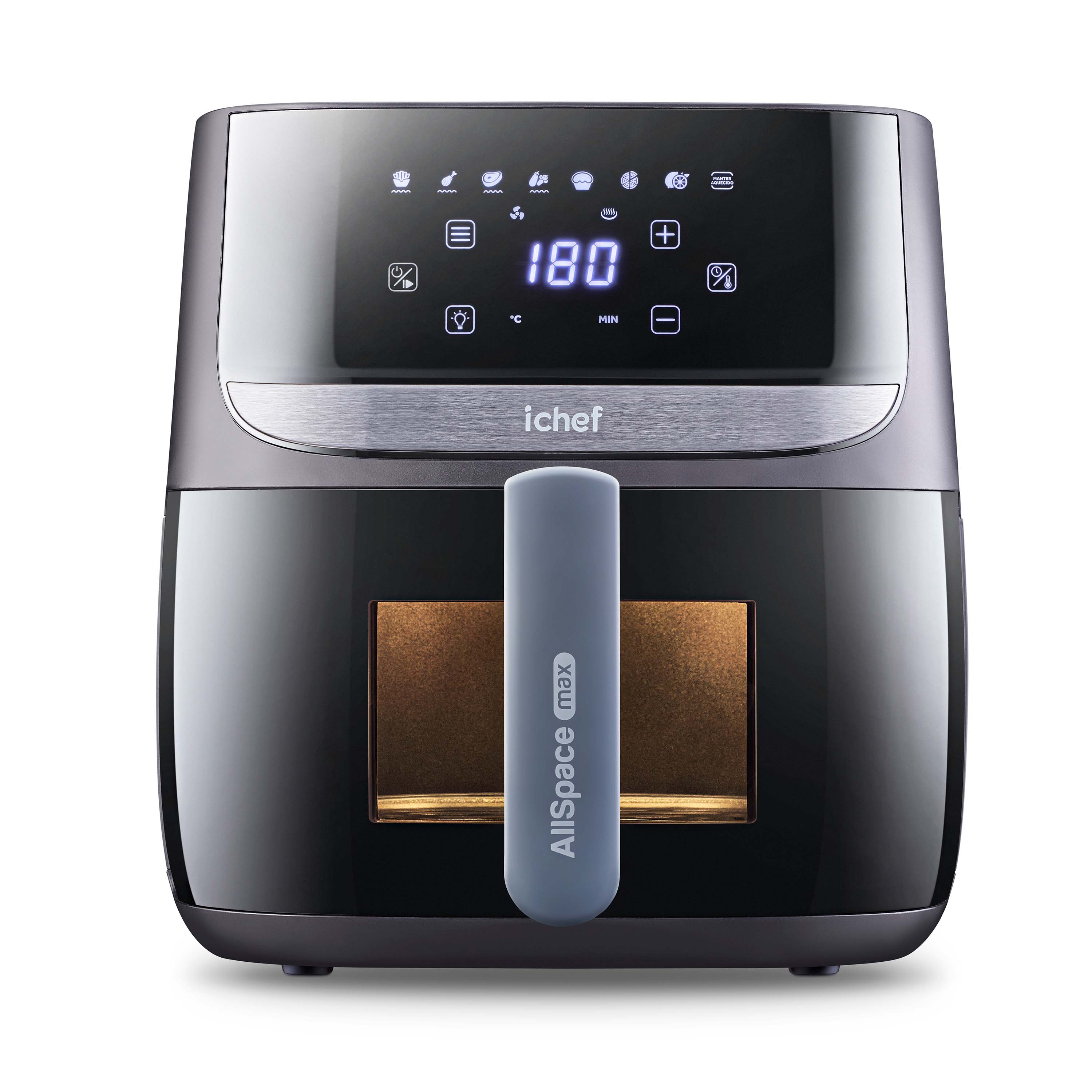Fritadeira Elétrica Airfryer Vision Max Ichef Polishop 5,7L | 220V