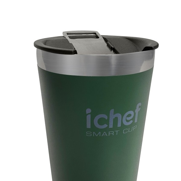 Encontraproduto.com.br - Copo Térmico Com Tampa Smart Cup iChef 600 ml