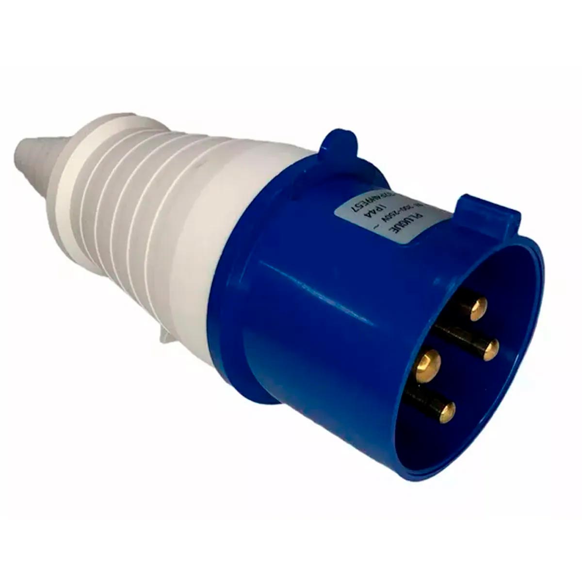 Plug Industrial 16A Azul 4 Polos Weg