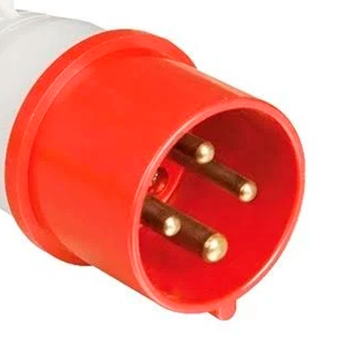 Plug Industrial 32A Vermelho 4 Polos Weg