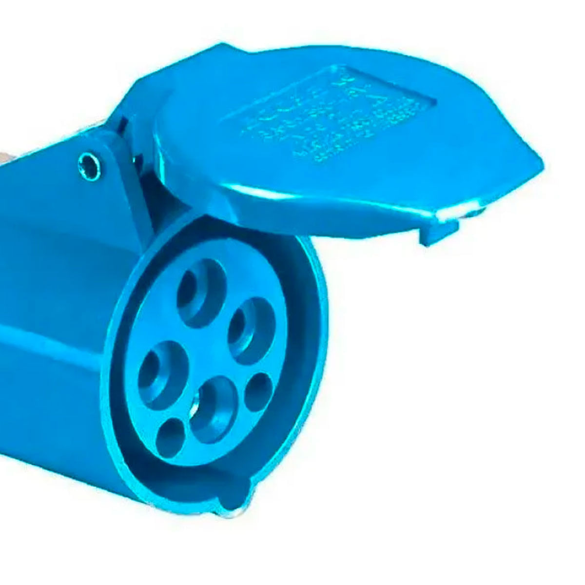 Conector industrial 4 polos 16A 9H 220V Vermelho CIWD-16P3H6E57 Weg
