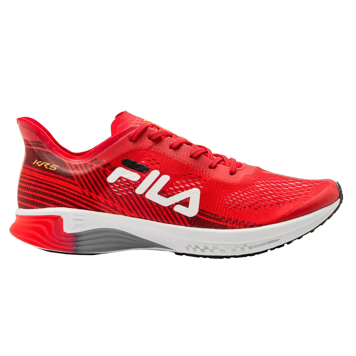 Tênis KR5 Vermelho e Branco - Fila