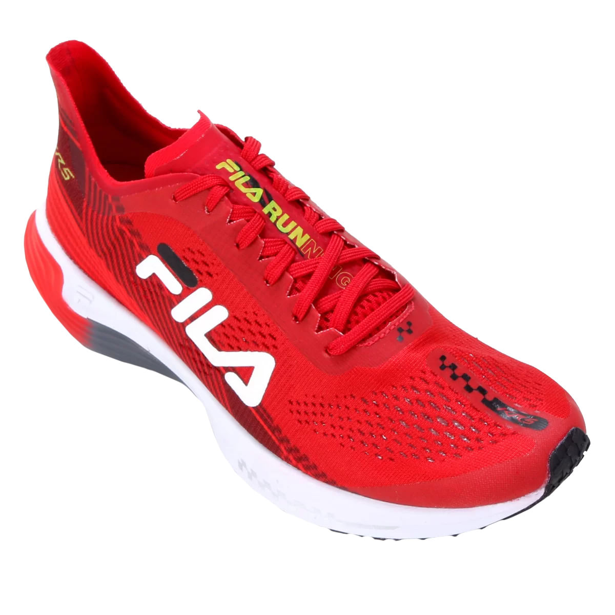Encontraproduto.com.br - Tênis KR5 Vermelho e Branco - Fila