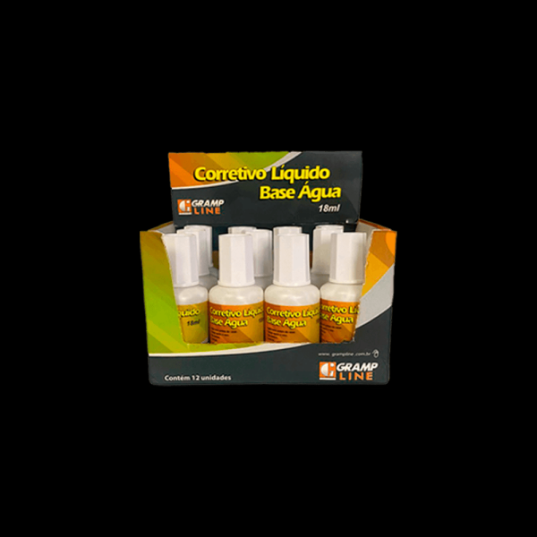 Encontraproduto.com.br - CORRETIVO LIQUIDO GP-901 COM 18 ML - 12 UNIDADES