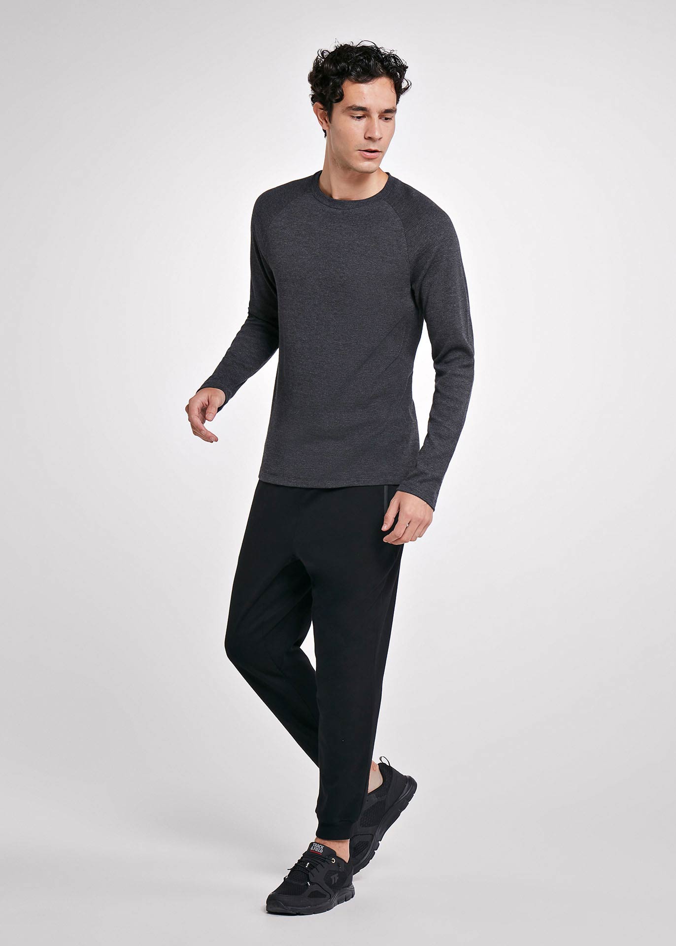 Encontraproduto.com.br - Camiseta Masculina Manga Longa Quadrile